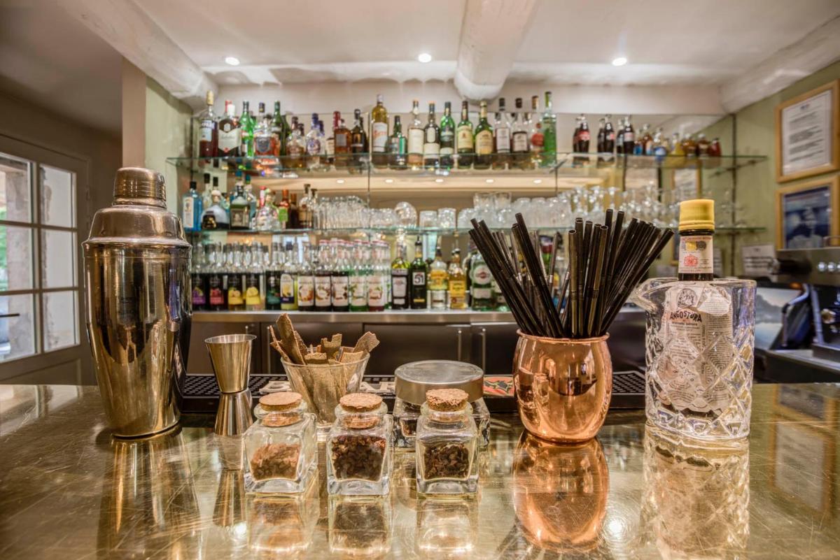 Boissons dans l'établissement Moulin de Vernègues Hôtel & Spa