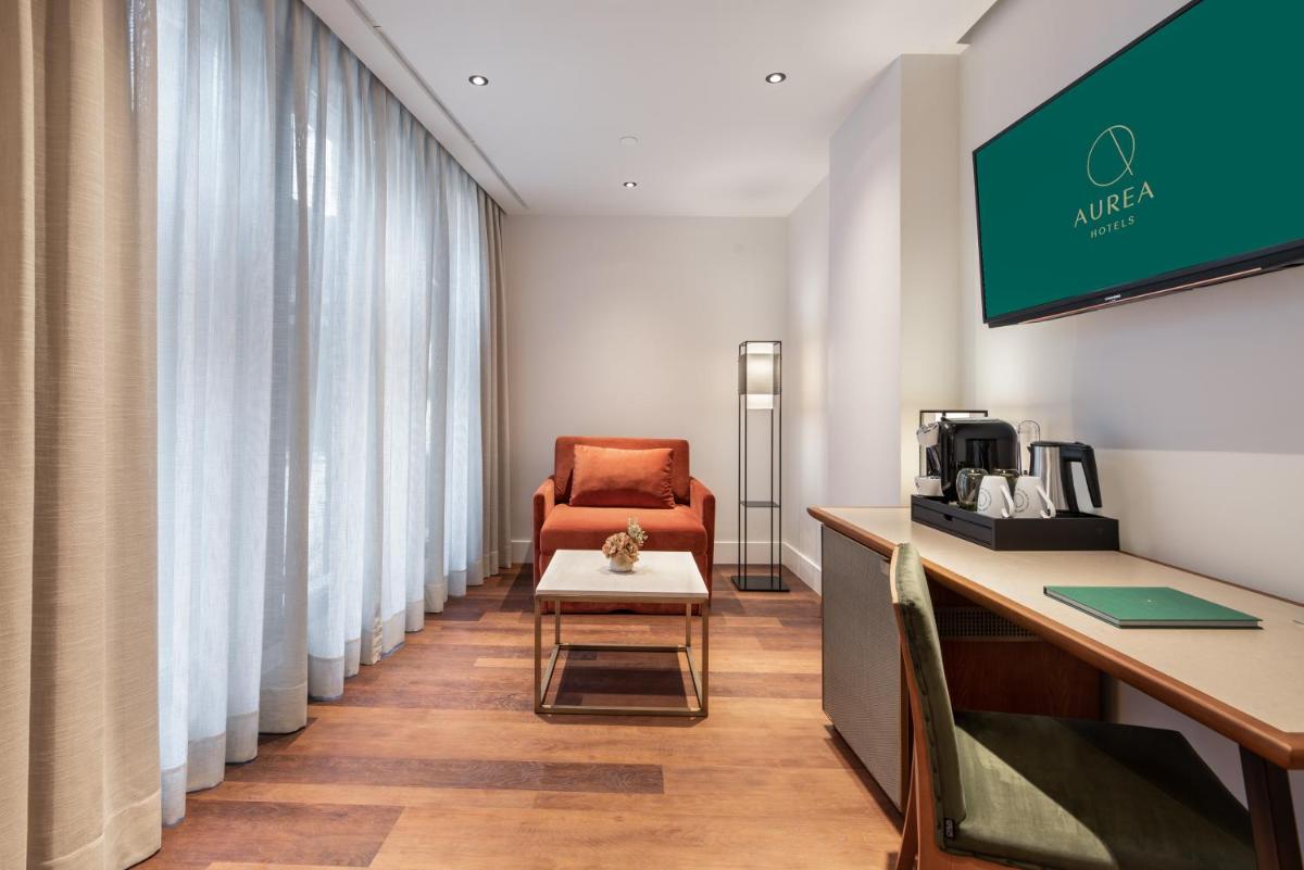 Zona de estar de Áurea Toledo by Eurostars Hotel company
