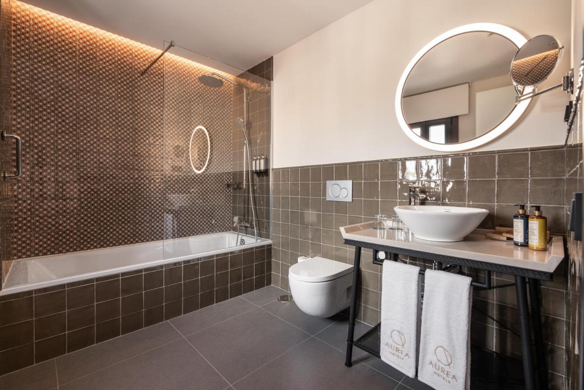 Un baño de Áurea Toledo by Eurostars Hotel company