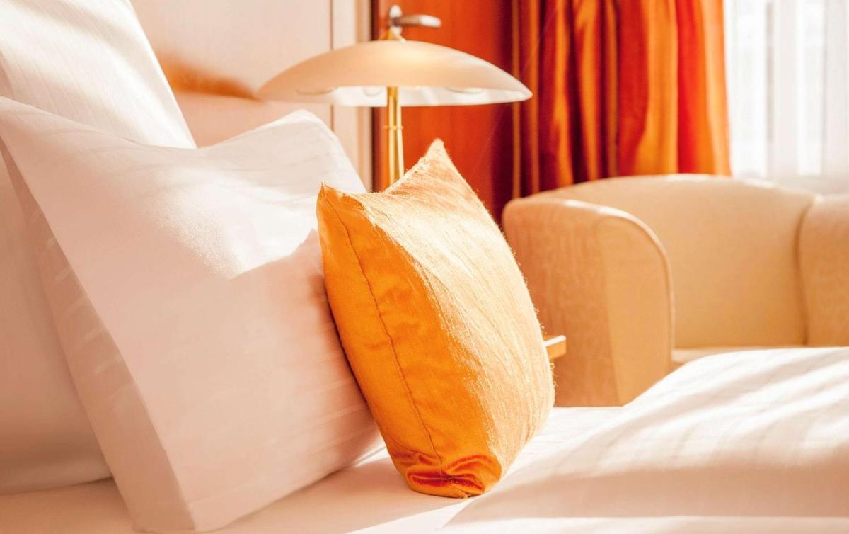 Ein Bett oder Betten in einem Zimmer der Unterkunft Parkhotel Bremen – ein Mitglied der Hommage Luxury Hotels Collection