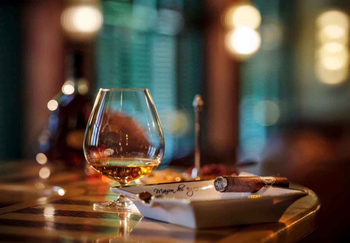 Getränke in der Unterkunft Parkhotel Bremen – ein Mitglied der Hommage Luxury Hotels Collection