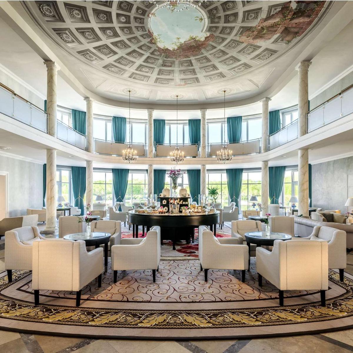 Ein Sitzbereich in der Unterkunft Parkhotel Bremen – ein Mitglied der Hommage Luxury Hotels Collection