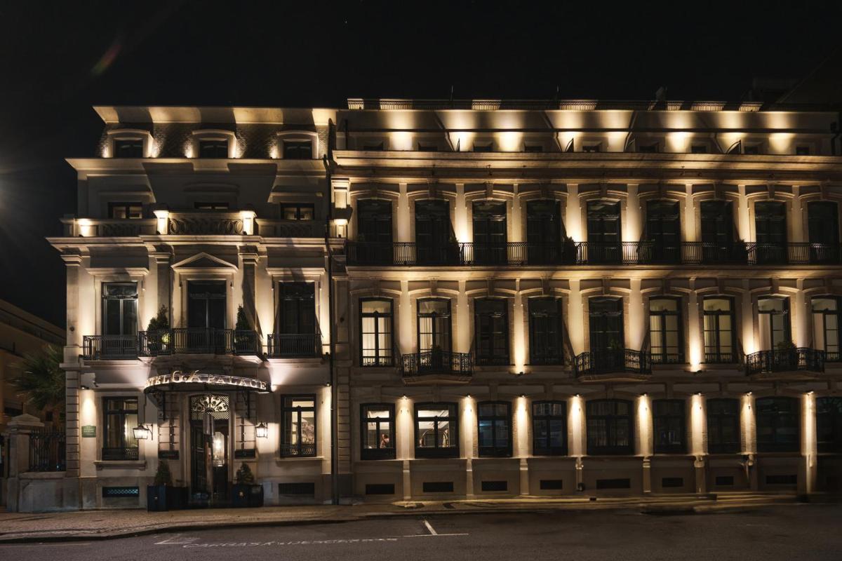 O edifício onde o hotel está situado