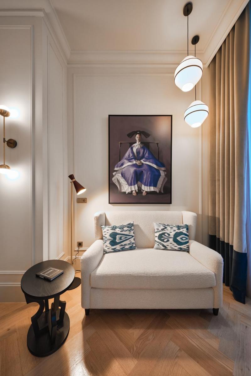 Uma área de estar em GA Palace Hotel & Spa, a XIXth-Century Villa