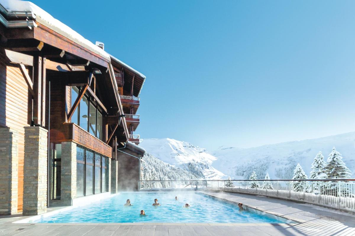Vue générale sur la montagne ou vue sur la montagne depuis l'appart'hôtel