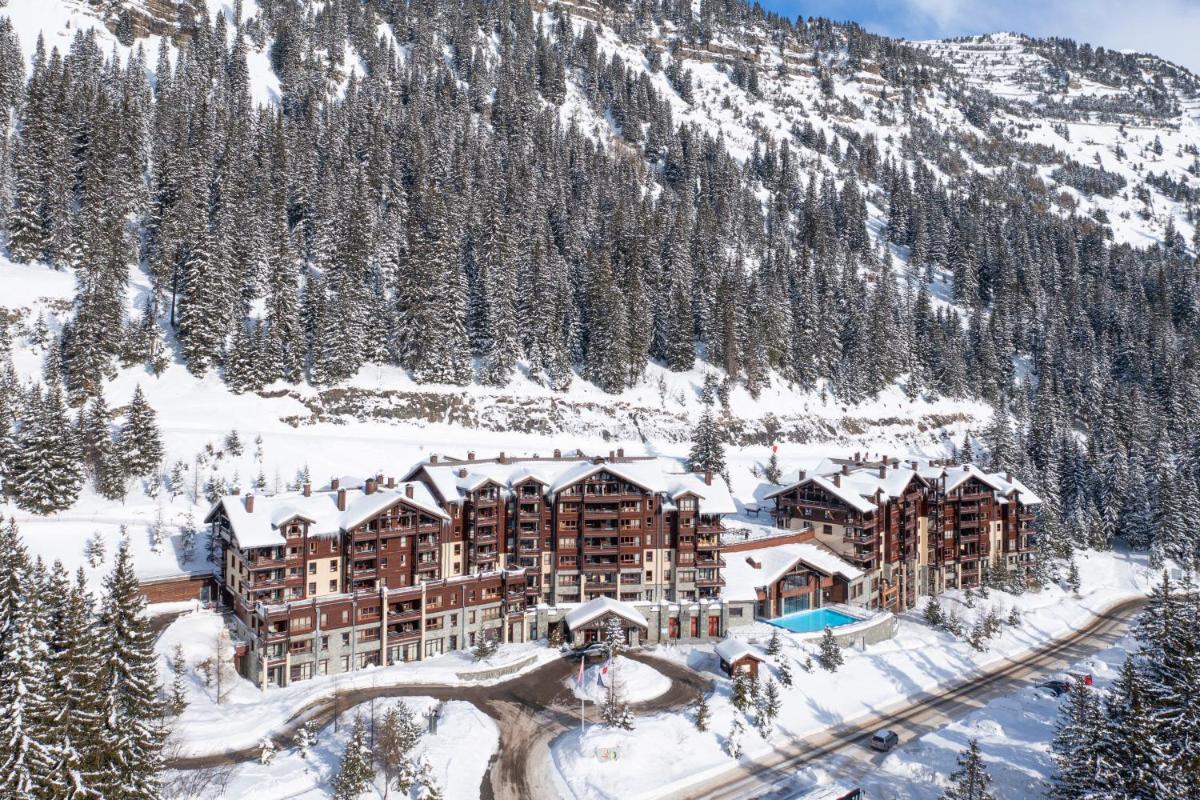 L'établissement Résidence Pierre & Vacances Premium Les Terrasses d'Eos en hiver
