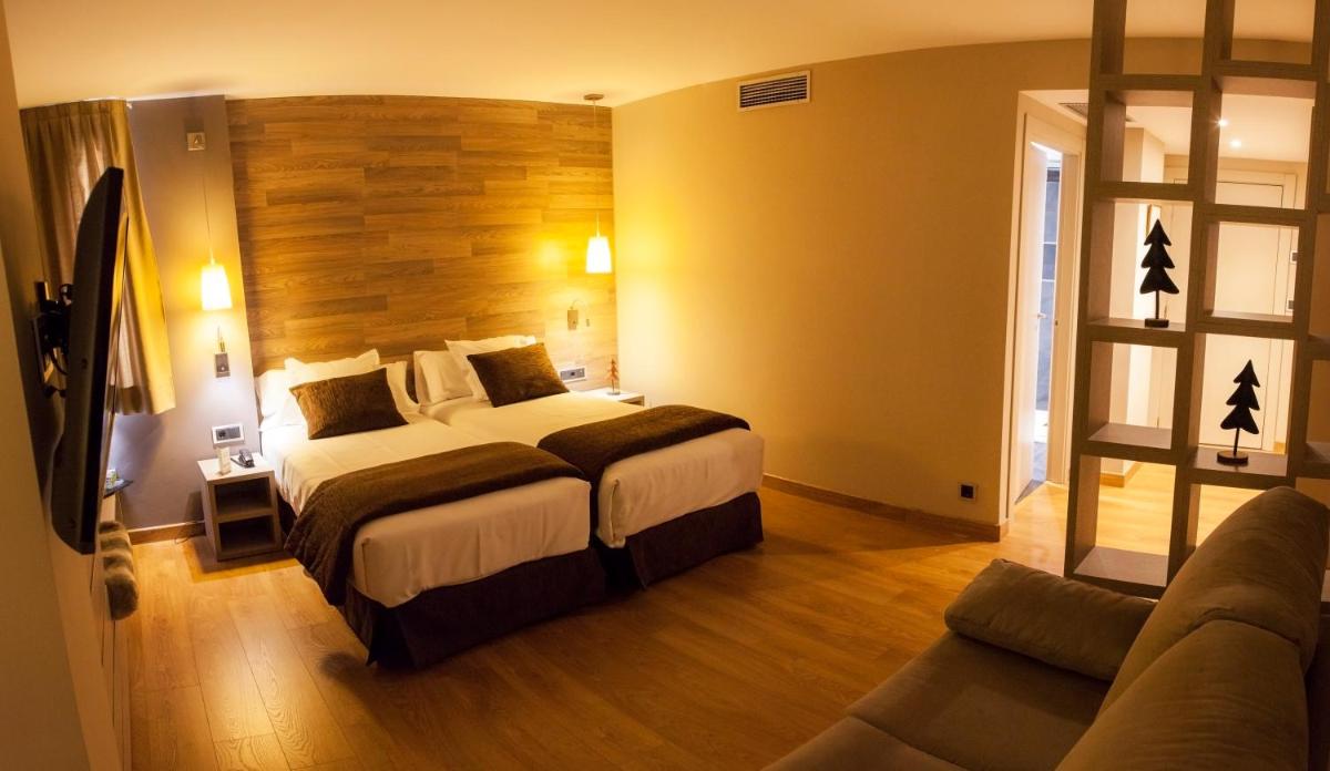 Cama o camas de una habitación en Tuc Blanc
