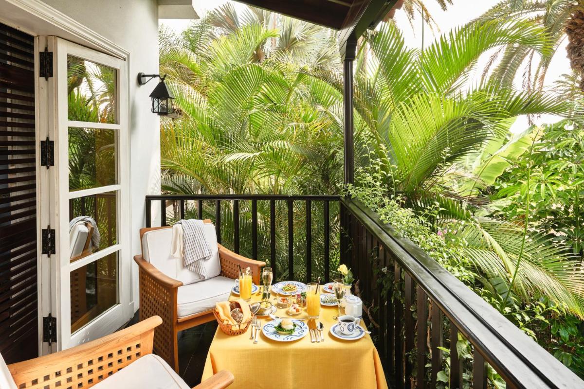 Un balcón o terraza de Seaside Grand Hotel Residencia - Gran Lujo