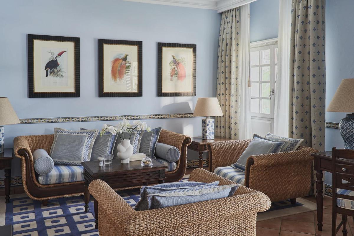 Zona de estar de Seaside Grand Hotel Residencia - Gran Lujo