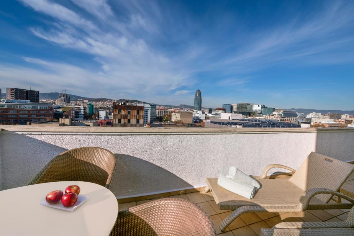 Zona de estar de Sallés Hotel Pere IV