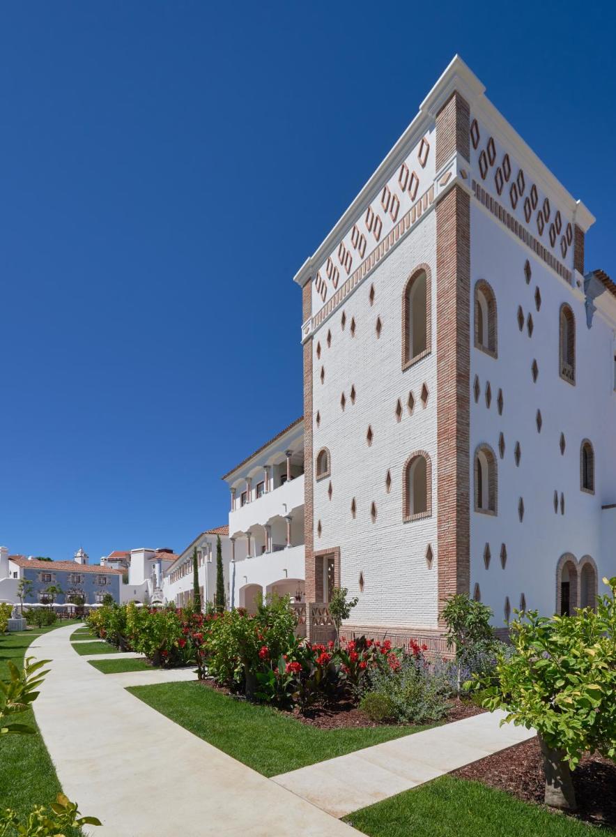 O edifício onde o hotel está situado