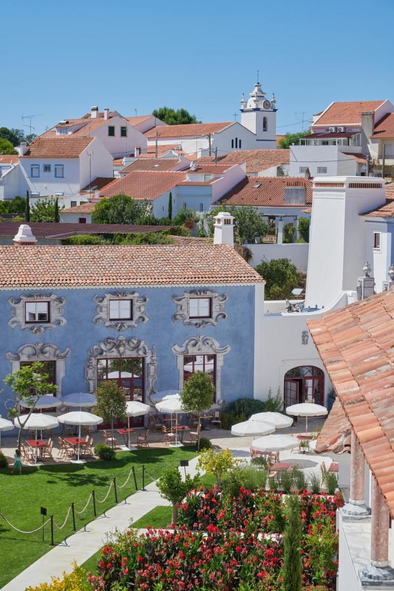 O edifício onde o hotel está situado