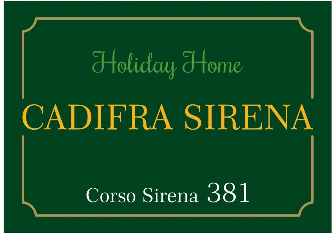 Suitetrails - CADIFRA SIRENA casa vacanza