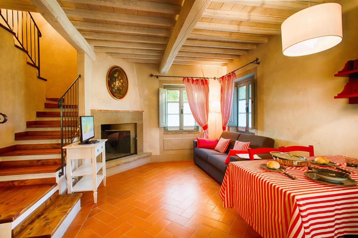 Suitetrails - ISA-Farmhouse with swimming-pool just 20 minutes from Arezzo, apartments with panoramic views