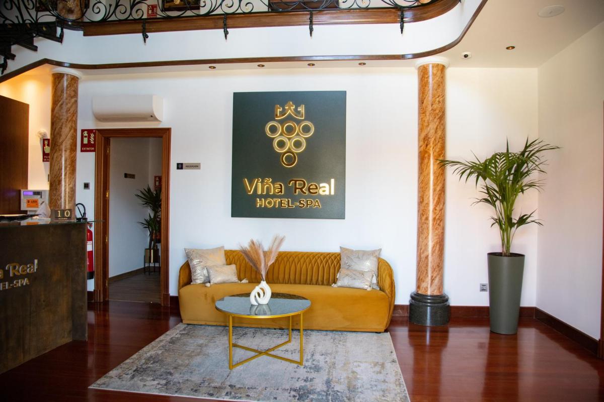 Zona de estar de Hotel Spa Viña Real