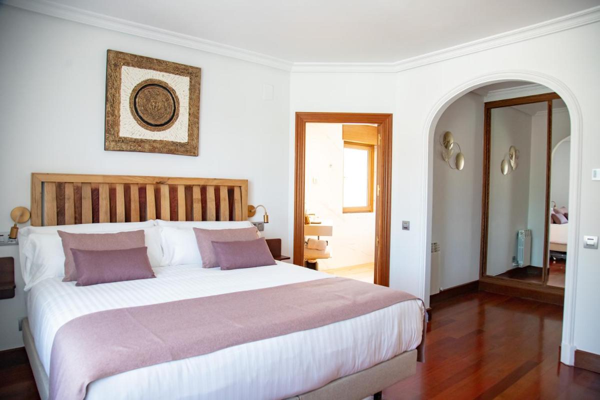 Cama o camas de una habitación en Hotel Spa Viña Real