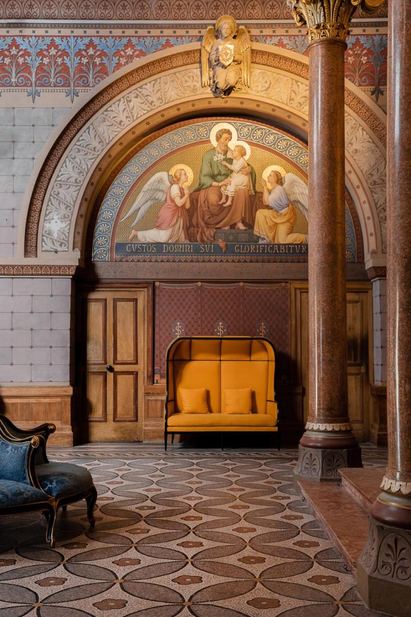 Coin salon dans l'établissement Fourvière Hôtel