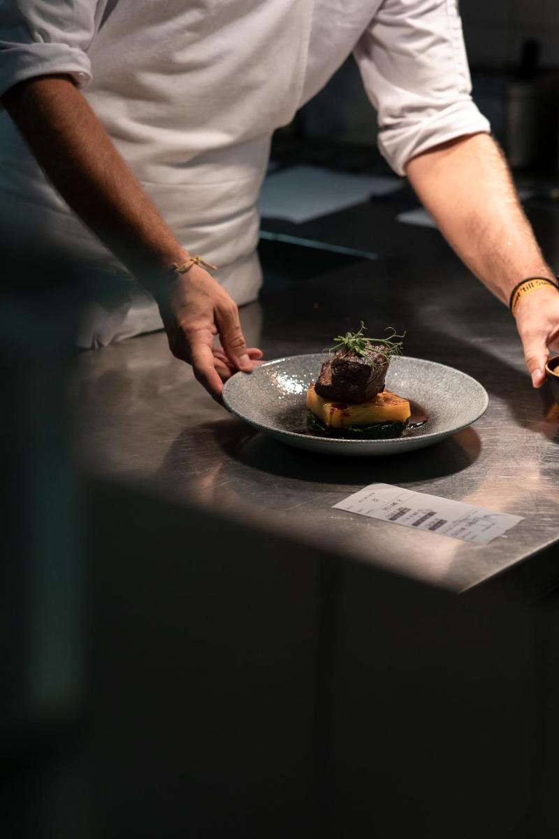 Nourriture dans l'hôtel ou à proximité