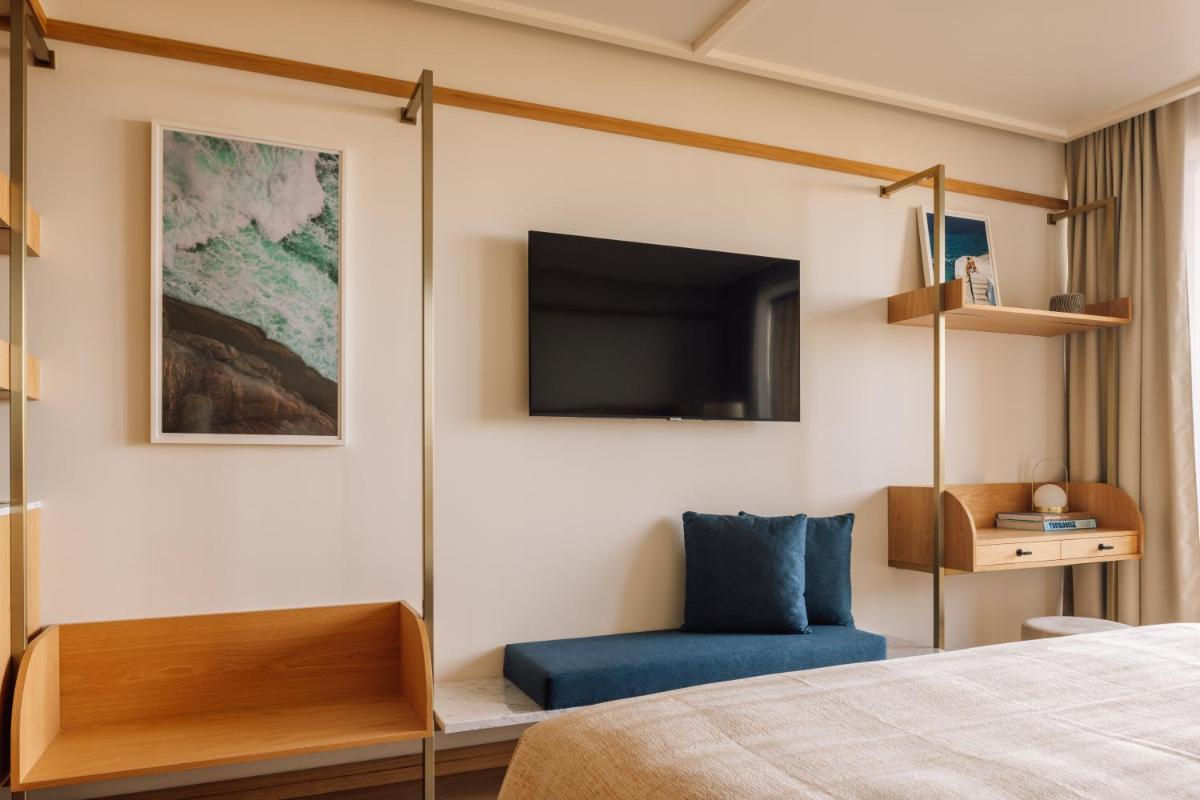 Uma cama ou camas num quarto em Aethos Ericeira