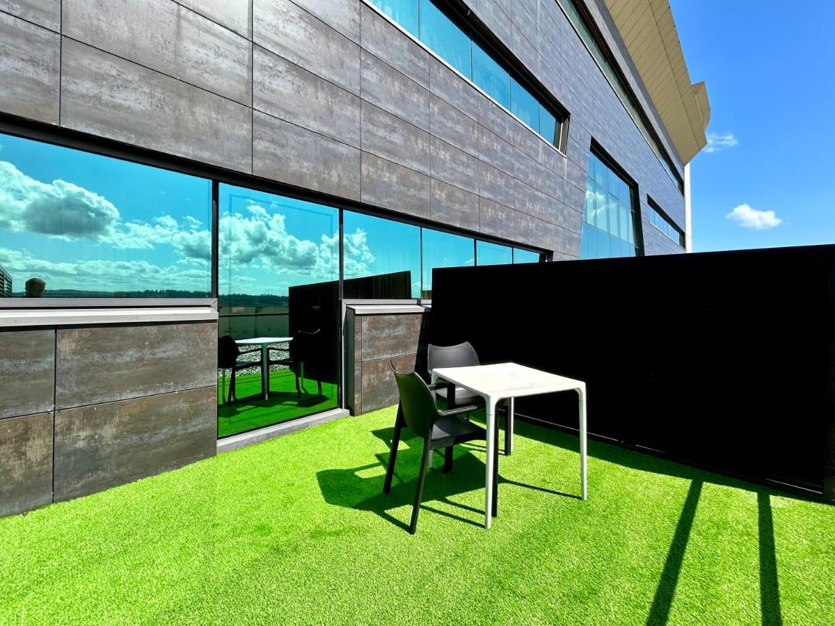 Jardín al aire libre en URH Hotel Spa Zen Balagares
