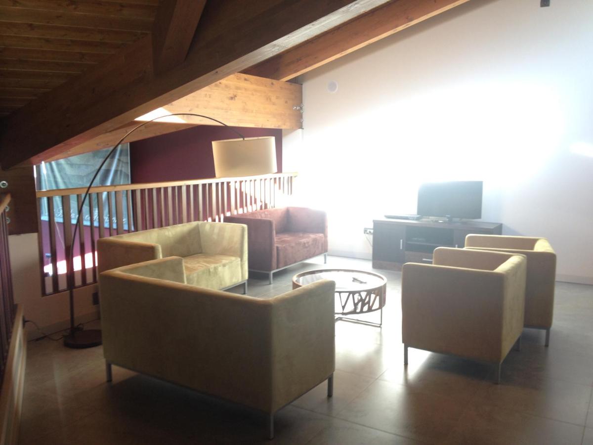 Zona de estar de Hotel Spa Aguas de los Mallos