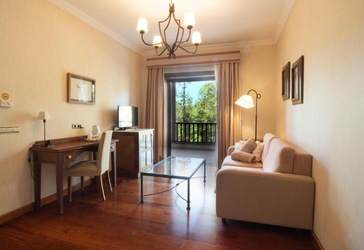Zona de estar de Hotel Spa Villalba