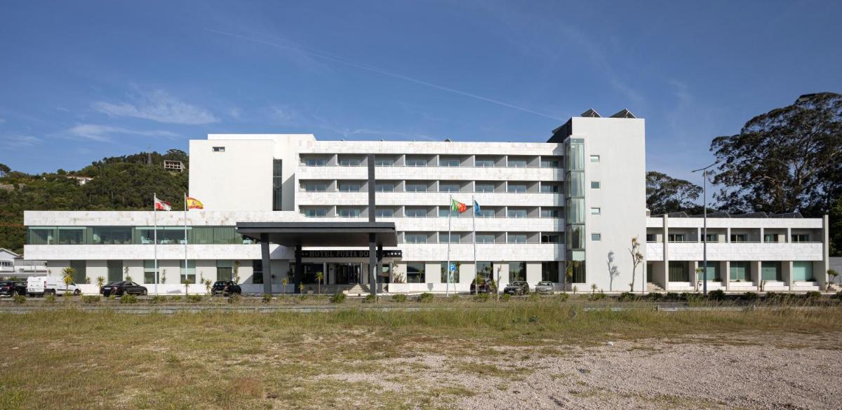 O edifício onde o hotel está situado