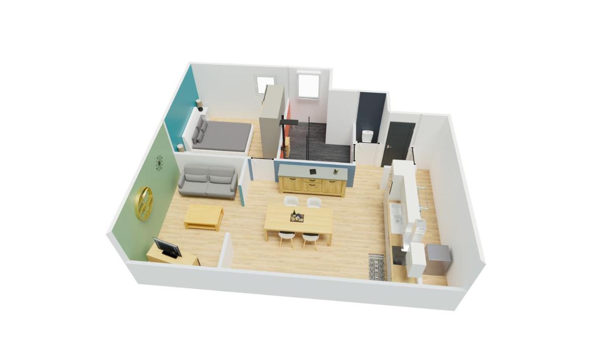 Suitetrails - Charmant appartement 2 pièces proche de la mer