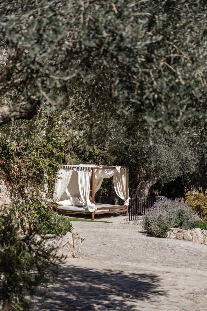 Jardín al aire libre en Ca'n Beneït