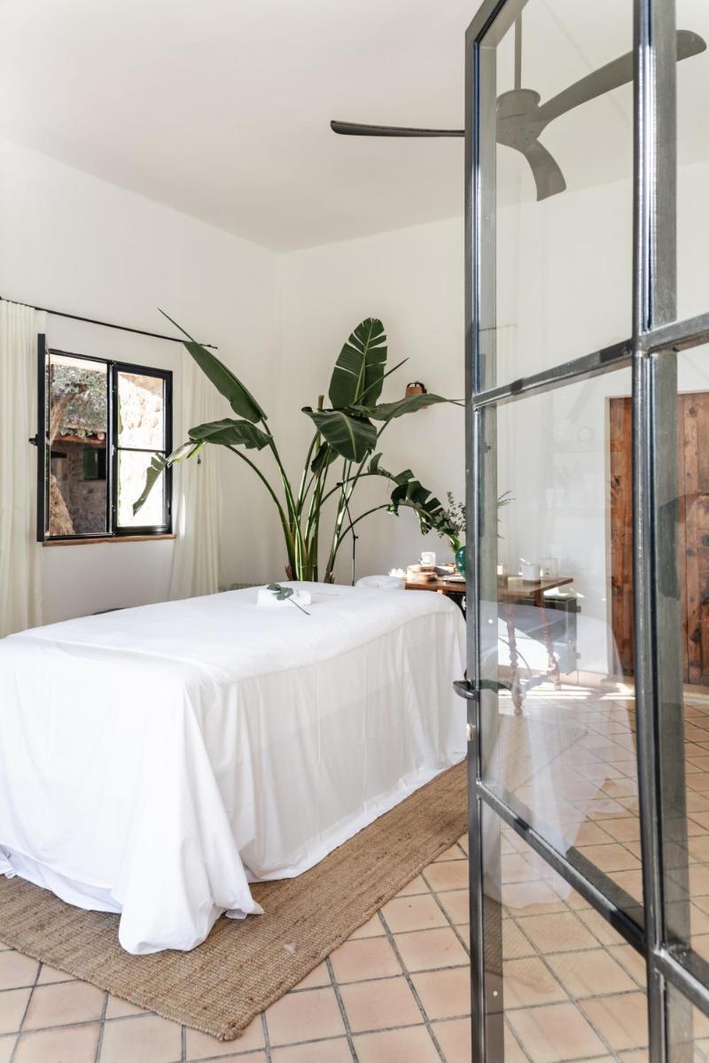 Cama o camas de una habitación en Ca'n Beneït