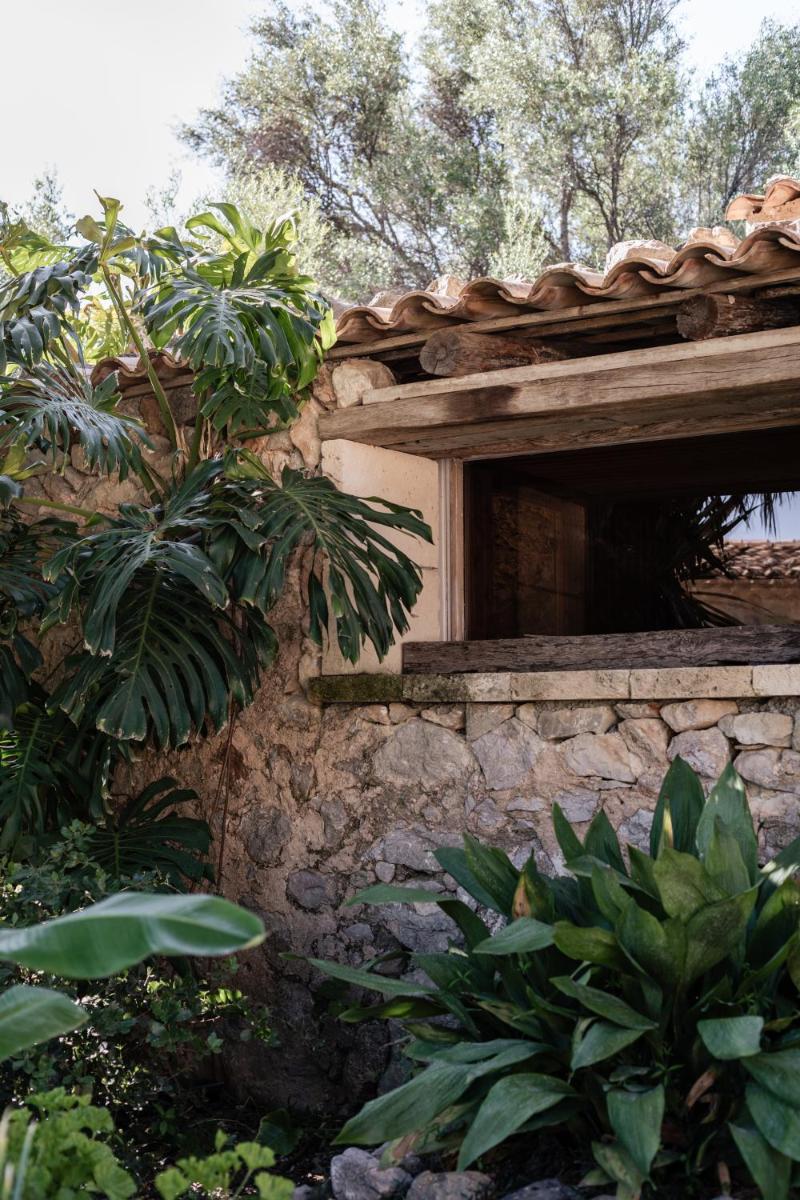 Jardín al aire libre en Ca'n Beneït