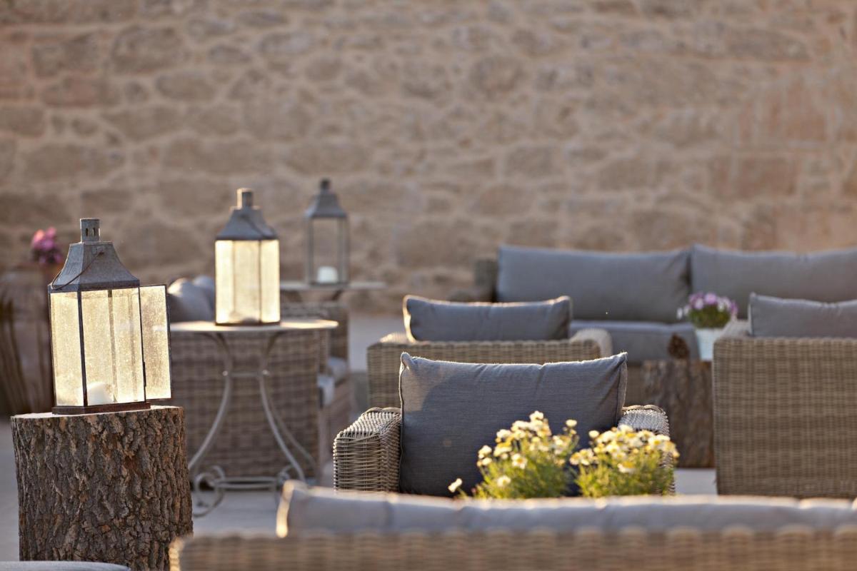 Zona de estar de La Vella Farga Hotel