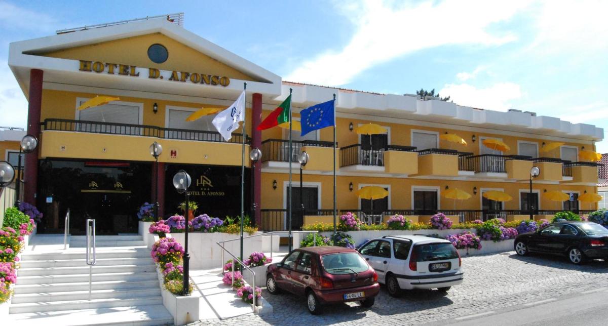 O edifício onde o hotel está situado