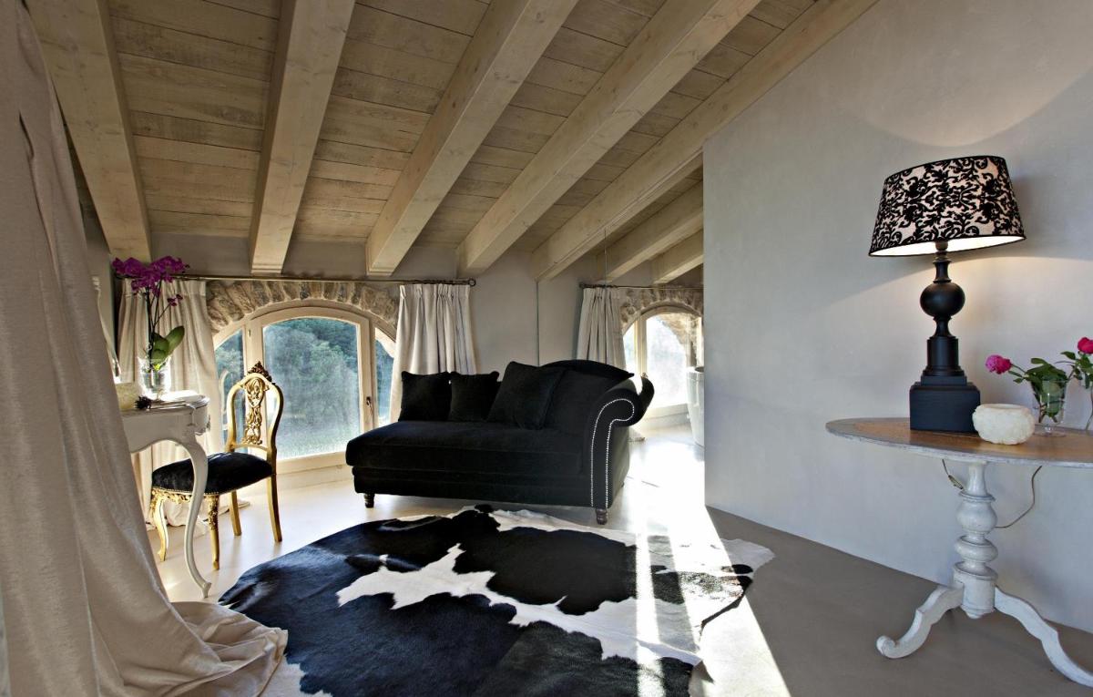 Zona de estar de La Vella Farga Hotel