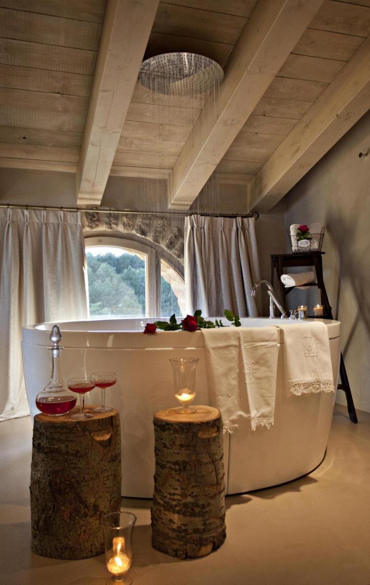 Zona de estar de La Vella Farga Hotel