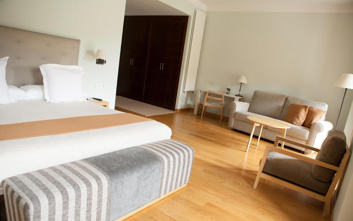 Cama o camas de una habitación en Parador de Corias
