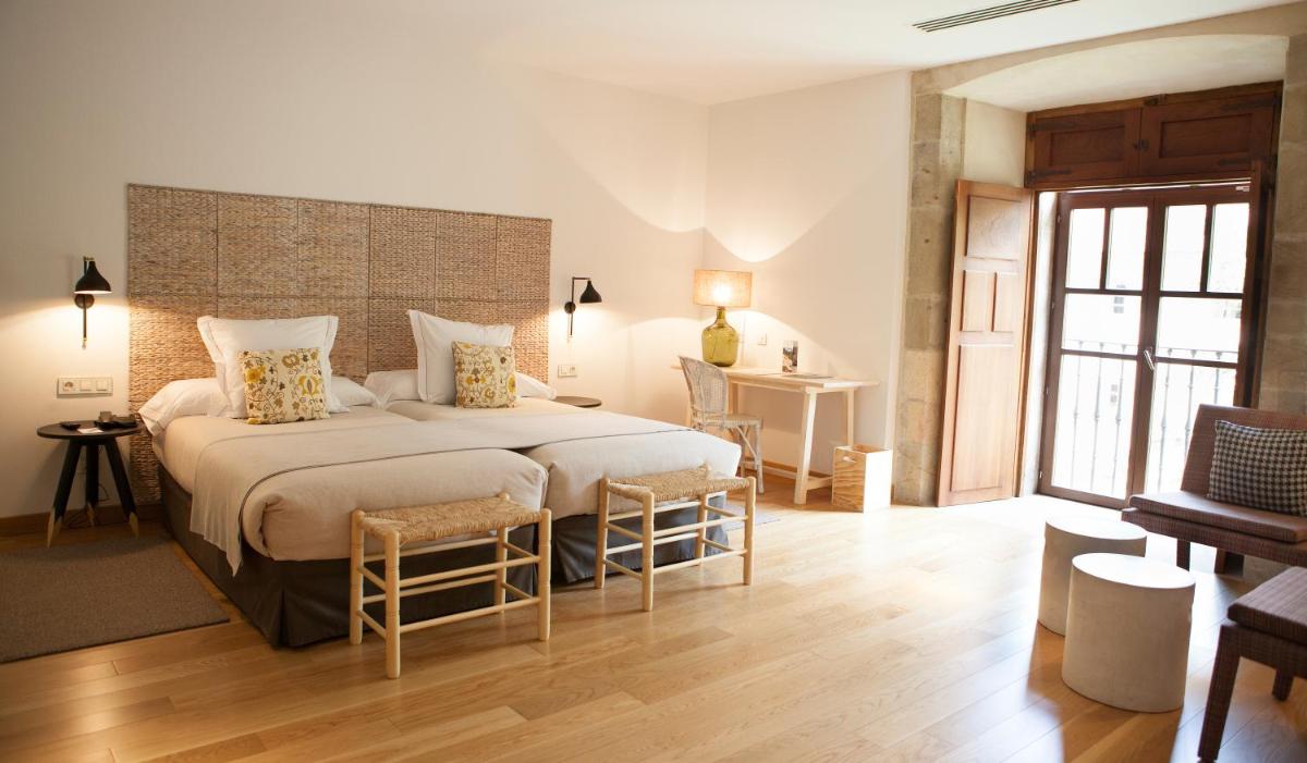 Cama o camas de una habitación en Parador de Corias