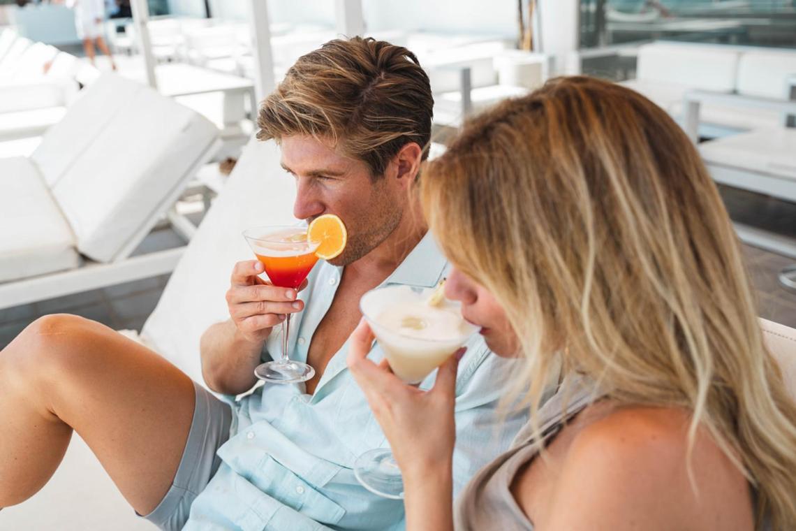 Bebidas en Hotel Villa del Mar