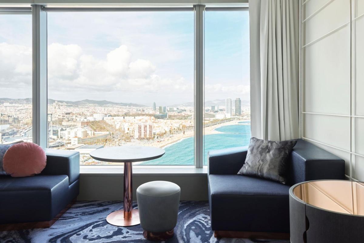 Zona de estar de W Barcelona
