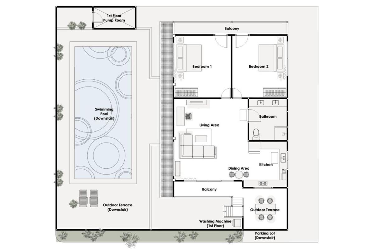 Chonlada Holiday Home - 2 BR Residence - Kamala Beach - Housity