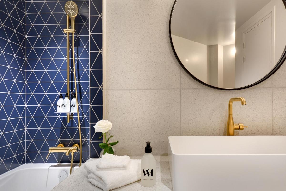Salle de bains dans l'établissement Hôtel Artemisia Montmartre