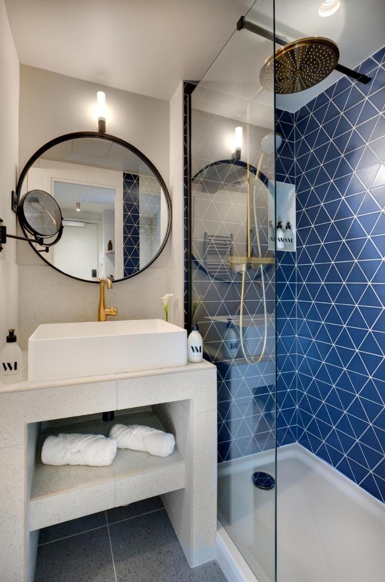 Salle de bains dans l'établissement Hôtel Artemisia Montmartre