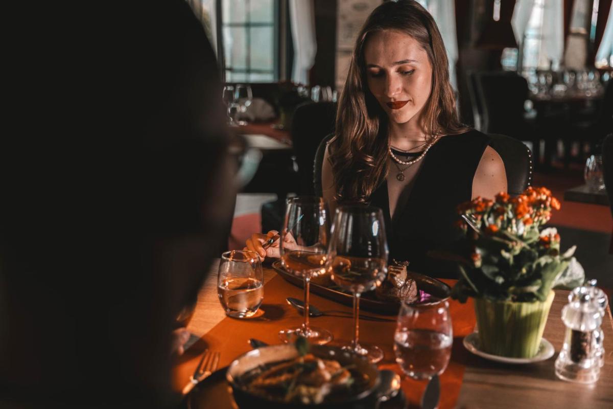 Boissons dans l'établissement Les Violettes Hotel & Spa