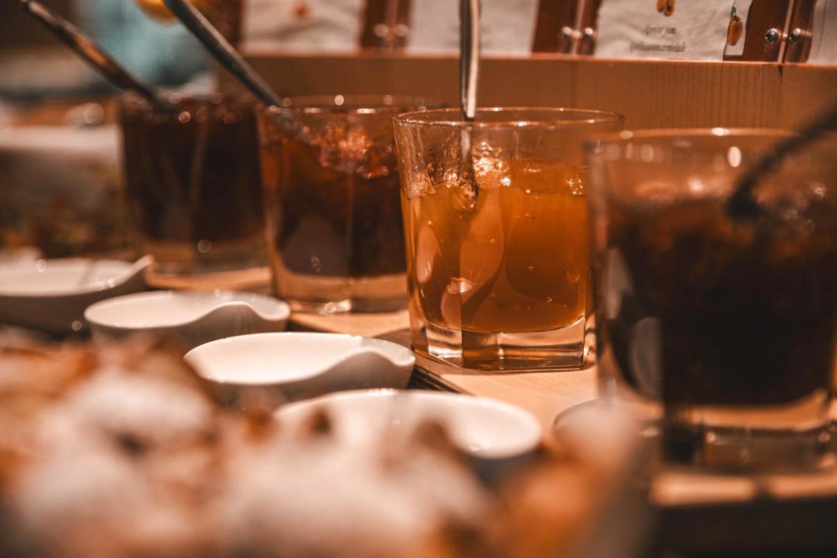 Boissons dans l'établissement Les Violettes Hotel & Spa