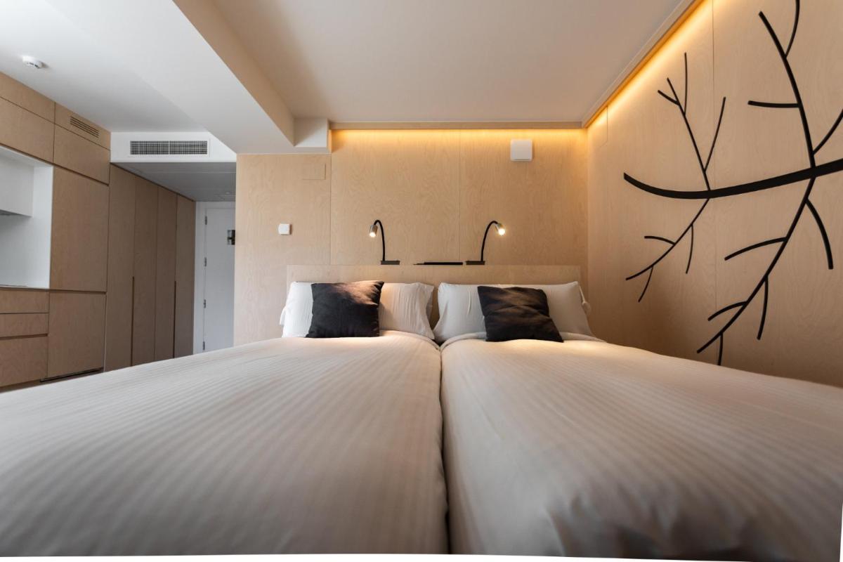 Cama o camas de una habitación en Cerdanya Viva Ecoestades