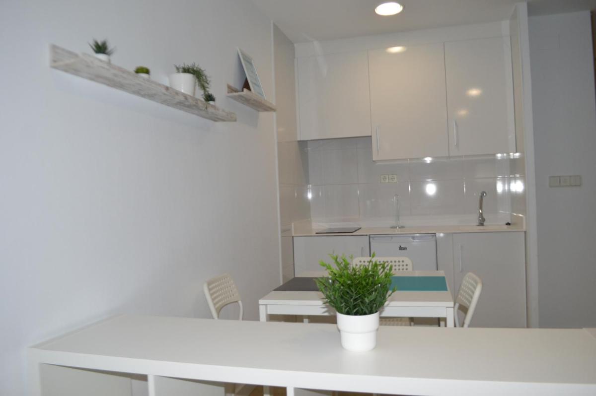 Una cocina o zona de cocina en Estación de Montaña Manzaneda