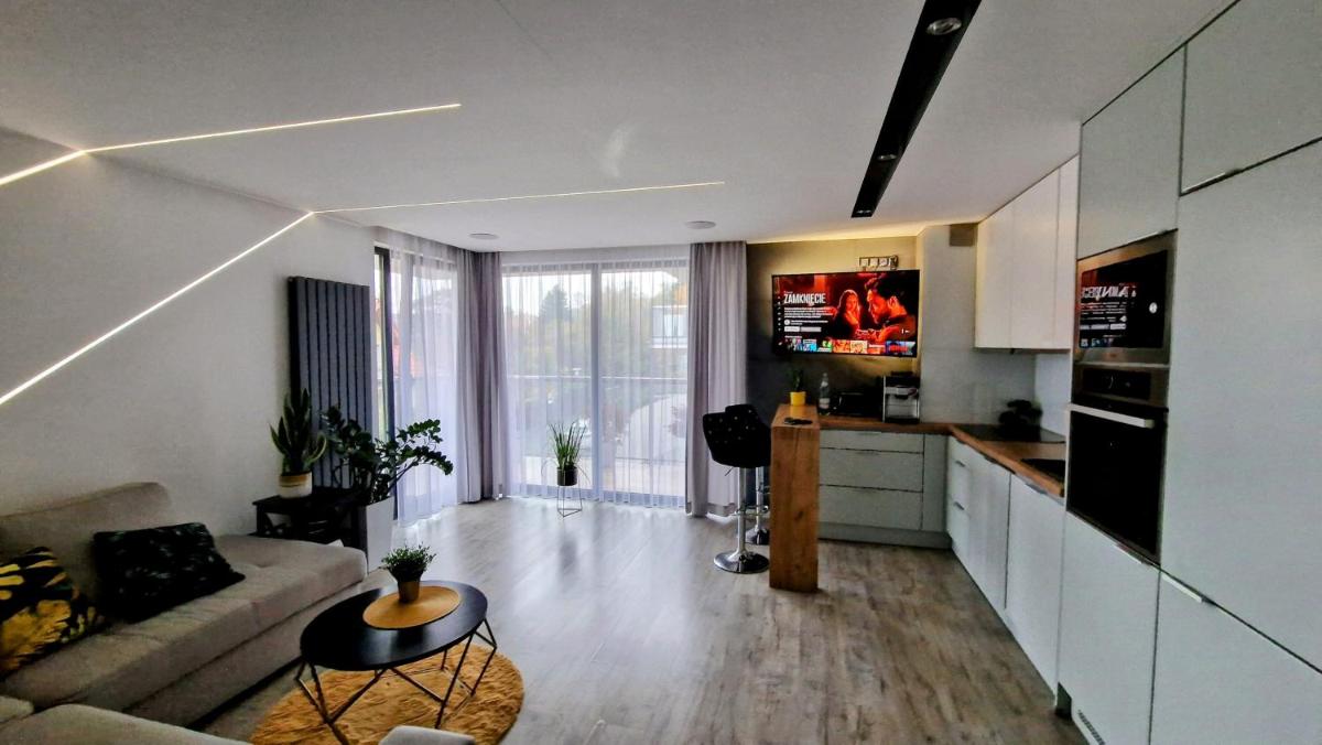Apartament SZWEDZKA - garaż podziemnym , dostęp 24h code , duży taras 30m - Hizvo