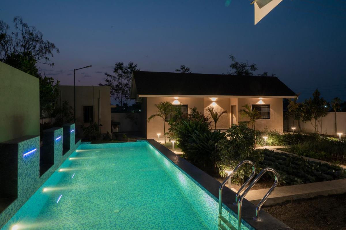 SaffronStays Eden, Nashik - pet-friendly villa with pool, jacuzzi & grape farm - Housity