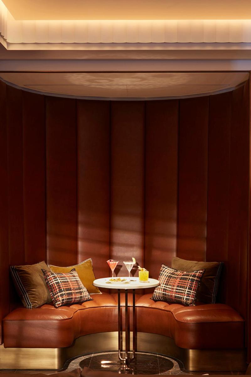 Coin salon dans l'établissement Villa-des-Prés