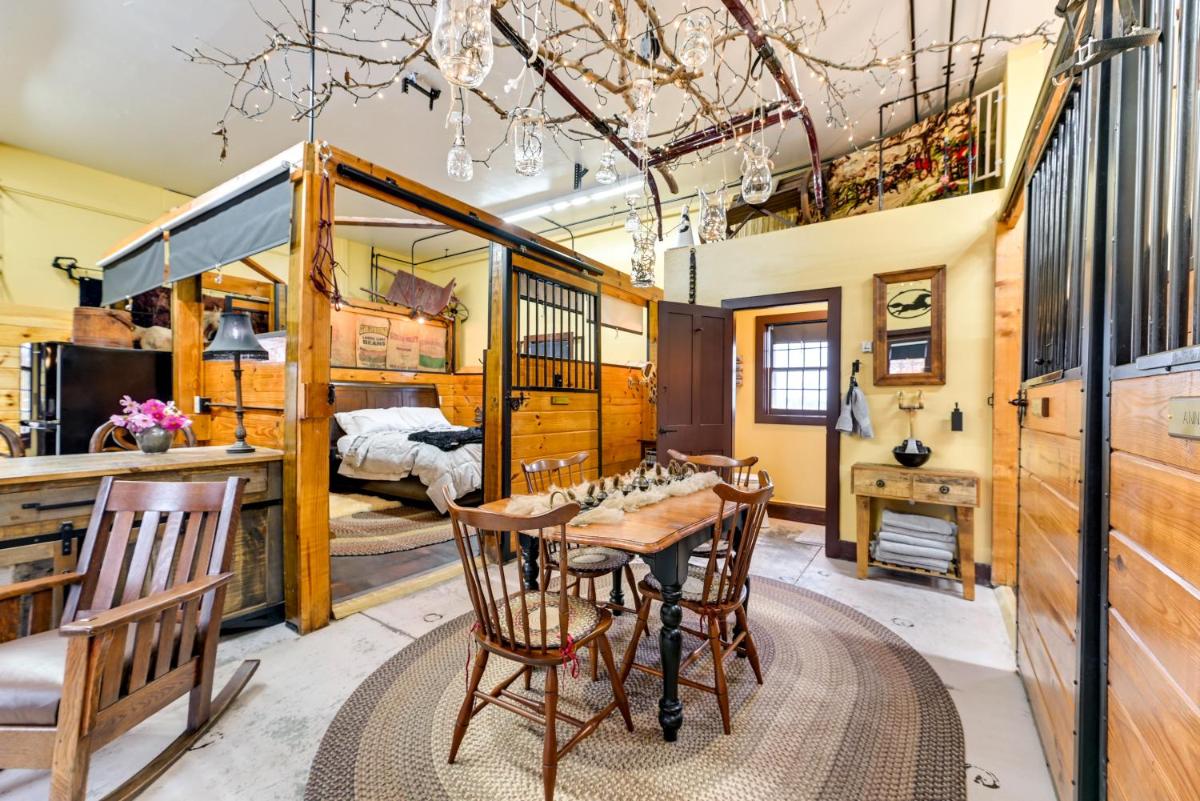 Unique Finger Lakes Converted Horse Barn w/ Patio! - Housity